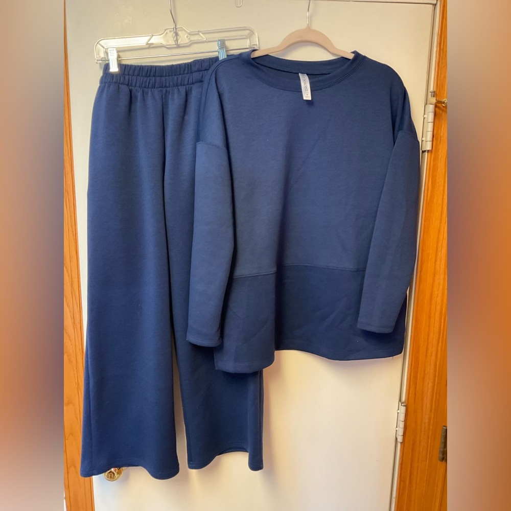 Blue Two Piece Set